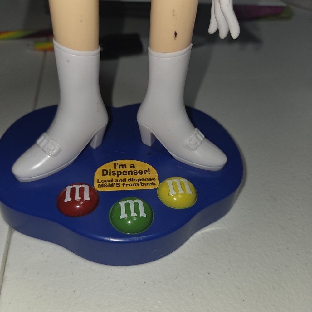 Green M&M Candy Dispenser - Picture 3 of 4